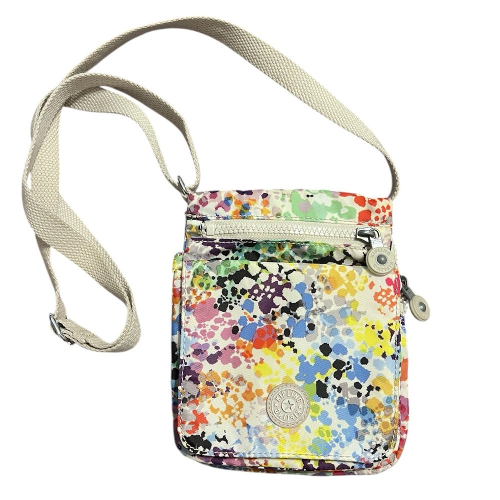 Kipling Keiko Mini Ladies Burst Bright Polyester Crossbody Bag